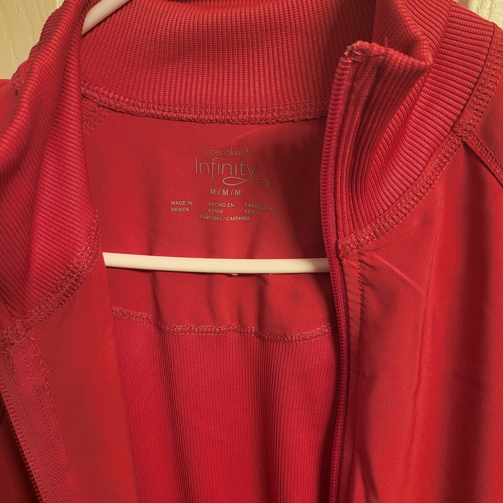 Cherokee Infinity Vibrant Red Jacket